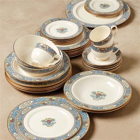 <strong>Lenox</strong> French Perle Ice Blue 4 PC Place Setting. . Lenox dishes